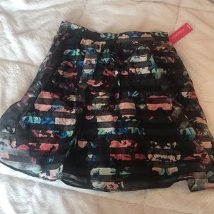 Floral Xhilaration skirt